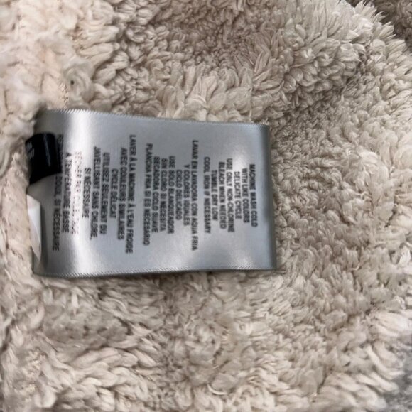 Levi's Cotton Buffalo Check Sherpa Lined Jersey Hooded Shirt Jacket Men's size M - Picture 9 of 10